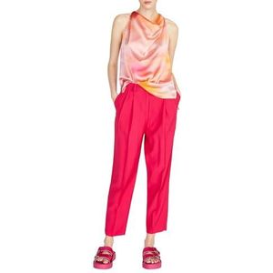 Sisley Top 5 Taplh00p Dames T-shirt (1 stuk), Oranje 77n