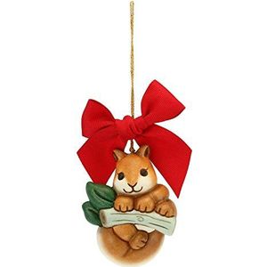 THUN Decoratie voor kerstboom, eekhoorntjes op groot boeket bloemen