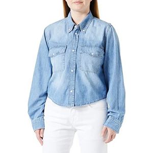 Pinko Ski-dameshemd denim licht, Licht wassen