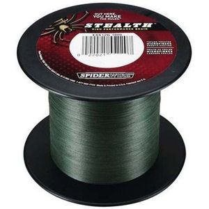 Spiderware Ultracast Stealth gevlochten, 1371,6 m, spoel, uniseks, mosgroen