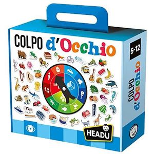 Headu Opvallend voorbereiding concentratie en logisch denken It24162 educatief spel voor kinderen, 5-10 jaar, gemaakt in Italië