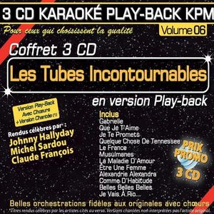 Coffret 3 CD Karaoké Play-Back Kpm ""les Tubes Incontournables