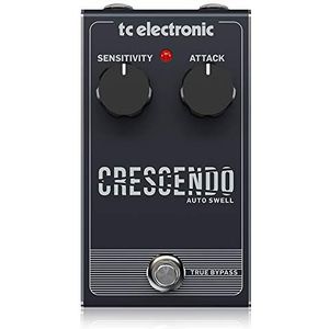 TC Electronic CRESCENDO AUTO SWELL Responsief Crescendo pedaal met 2 knoppen interface voor spookachtige gitaarlijnmanipulatie