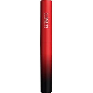 L'Oréal Paris Color Sensational Ultimate Matte lippenstift, intense kleur, aangenaam om te dragen, nr. 199 More Ruby (rood) 1 x 2 g