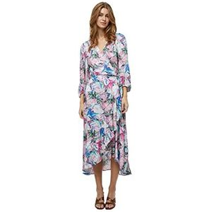 Minus maxi-jurk voor dames, super roze, 42, Super roze print