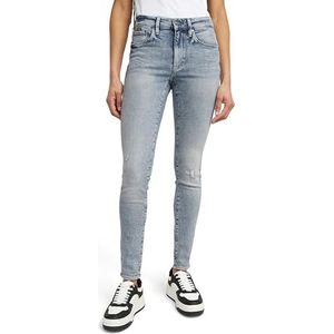 G-Star RAW Skinny Jeans 3301, blauw (Antique Faded Ripped Icecap D05175-d441-g722), 27W/30L, Veelkleurig (Antique Faded Ripped Icecap D05175-d441-g722)