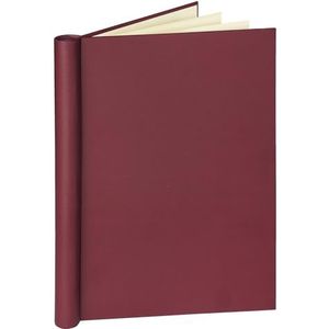 Veloflex 4944 220 gebonden notitieboek A4 stofkorrel rood (import Duitsland)
