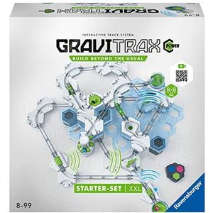 Ravensburger - Gravitrax POWER - Starter Set XXL - 142 delen - STEM bouwspel - Creatieve kbanen - Elektronische functie - Kinderen vanaf 8 jaar - 27014 - Franse versie