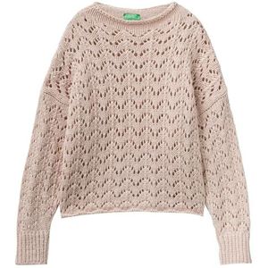 United Colors of Benetton Pull Femme, Rose clair 68 Q, S