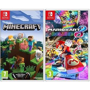 Minecraft switch standard + Mario Kart 8 Deluxe