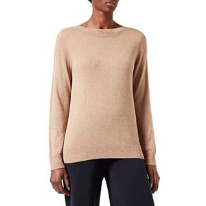 s.Oliver 120.11.899.17.170.2112210 dames sweater, Sand Melange, 42