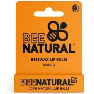 Bee Natural Mango lippenbalsem verpakking van 4 (4 x 4 g)