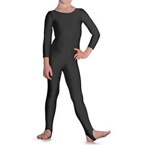 Roch Valley Jumpsuit met lange mouwen van nylon/lycra voor dames, zwart, S