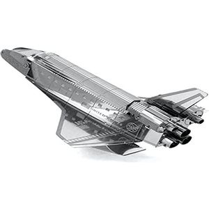 Metal Earth - 5061015 – 3D-modelbouw – luchtvaart – Space Shuttle Atlantis – 9,91 x 6,93 x 4,95 cm – 1 stuk