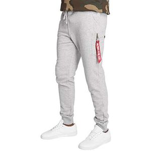 ALPHA INDUSTRIES X-fit Slim Cargo broek voor heren, grijs.