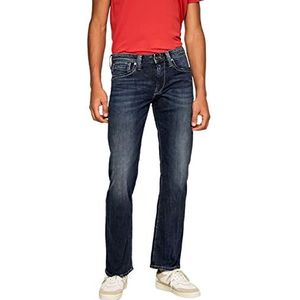 Pepe Jeans Kingston jeans voor heren met ritssluiting, blauw (denim-z45)