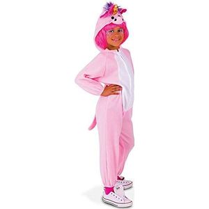 Rubies - Eenhoorn-pyjamapak, roze, één maat, jaar-S8428, S8428, meerkleurig, M (5-7 jaar)