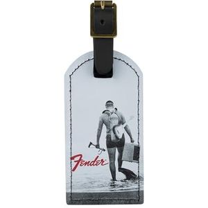 Fender® Vintage Ad Bagage Tag, Scuba Diver