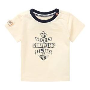 Noppies Baby Huaibei Baby Jongens T-shirt met korte mouwen P331, 62, Wit antiek - P331