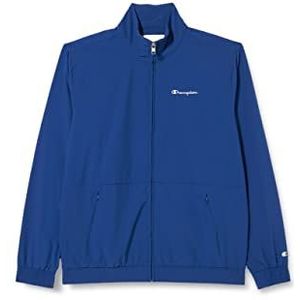Champion Eco Future Recycled Stretch Woven Full Zip Sweatshirt, heren, blauw (College), XXS, blauw (College)