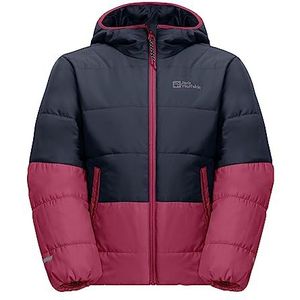 Jack Wolfskin Two Hills Ins Jacket K Uniseks kinderjas, Donker fuchsia