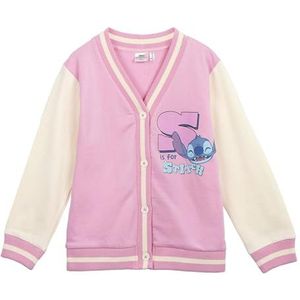CERDÁ LIFE'S LITTLE MOMENTS Katoenen jas Geborsteld Baseball Stitch Unisex Kids Pullover, Roze