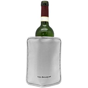 Vin Bouquet FIE 053 koeler, zelfverstelbaar, zilverkleurig, 18,5 x 16 x 2 cm