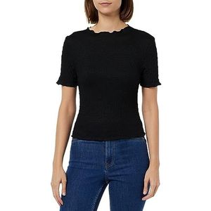 PIECES T-shirt à manches courtes pour femme, Noir, XL