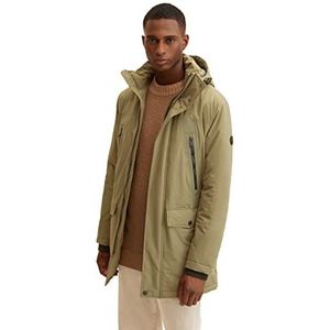 TOM TAILOR 1033673 Cardigan heren (1 stuk), 13523 - Cargo Beige Melange