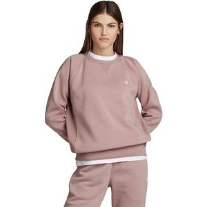 G-STAR RAW Premium Core 2.0 Sweatshirt voor dames, Paars (Lt Berry Mist D21253-c235-8147)