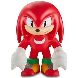 Stretch - Mini Sonic Knuckles, rode egel klassiek videospel, elastische pop met klein karakter, rekt uit, buigt, draait en keert terug naar zijn oorspronkelijke vorm