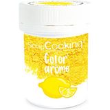 ScrapCooking - Color' aroma citroengeel 10 g – levensmiddelenkleurstof van poeder met citroensmaak – ingrediënt voor cakes, macarons, voorgerechten, yoghurt, gebak – gemaakt in Frankrijk – 4057