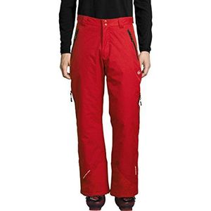 Ultrasport Amud Ski- en snowboardbroek voor heren, maat M, rood/zwart