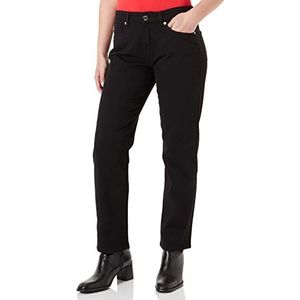 MOSCHINO 5 Pocket Trousers with Brand Heart tag Pantalon décontracté, Noir, 31 Femme