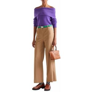 United Colors of Benetton Pantalon Femme, Beige 34 A, 36