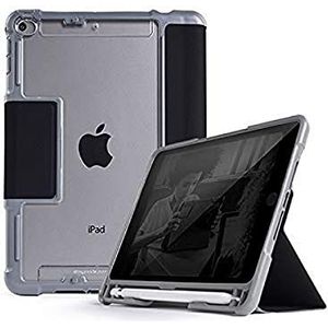 STM Bags Dux Plus DUO waterdichte beschermhoes voor Apple iPad mini 5 (2019) en iPad mini 4 met standfunctie en slaap- en wekfunctie in zwart