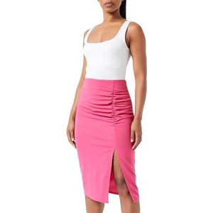 NAEMI Jupe midi pour femme 11027291-na01, rose, S, rose, S