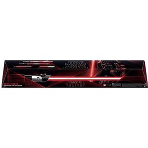 Star Wars The Black Series, Darth Vader's Force FX Elite lichtzwaard met LED en geluidseffecten, Cosplay item voor volwassenen