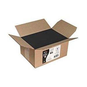 Clairefontaine 55835C, doos met 200 zelfklevende enveloppen, formaat DL (11 x 22 cm), 120 g/m², kleur: zwart, uitnodiging voor evenementen en overeenkomst, Pollen-serie, glad papier van hoge kwaliteit