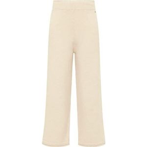 DreiMaster Vintage 39428462 Pantalon en tricot pour femme Blanc laine, M, Blanc cassé, M