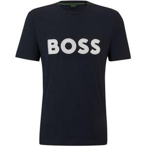 BOSS T-shirt 1 heren, Donkerblauw 402