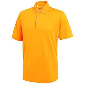 adidas Performance Golf poloshirt heren, mt. XS, oranje