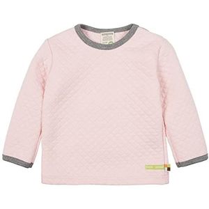 Loud + Proud Shirt Padded Knit, Gots gecertificeerd unisex baby trainingspak, Roze