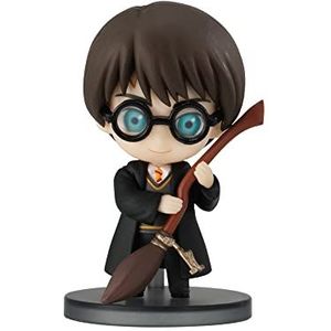 Chibi Masters Bandai Harry Potter Harry Potter figuren | 8 cm Harry Potter figuur met bezem | Magische figuren uit de Harry Potter collectie voor volwassenen en kinderen