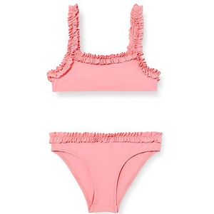 United Colors of Benetton Bikini 3L030K01L tweedelig badpak roze 9R5, S meisjes, roze 9R5, Rose 9R5