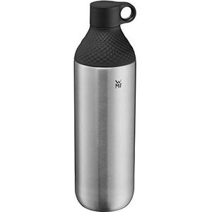 WMF Waterkant Roestvrijstalen drinkfles, 750 ml, geschikt voor koolzuurhoudende dranken, schroefsluiting, lekvrij, BPA-vrij