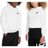 Nike K Nsw Club Flc Hdy Lbr Hooded Long Sleeve Top Uniseks Kinderen