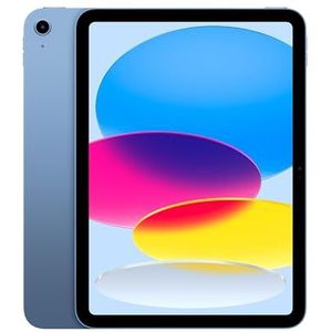 Apple iPad 10,9 inch (Wifi, 256 GB) - Blauw (10e generatie), USB-C