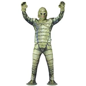 Smiffys 51632 Universal Monster Creature from the Black Men, Green M, maat 96,5 - 101,6 cm