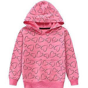 Little Hand Sweatshirt voor meisjes, trainingspak voor meisjes, 4-Liefde